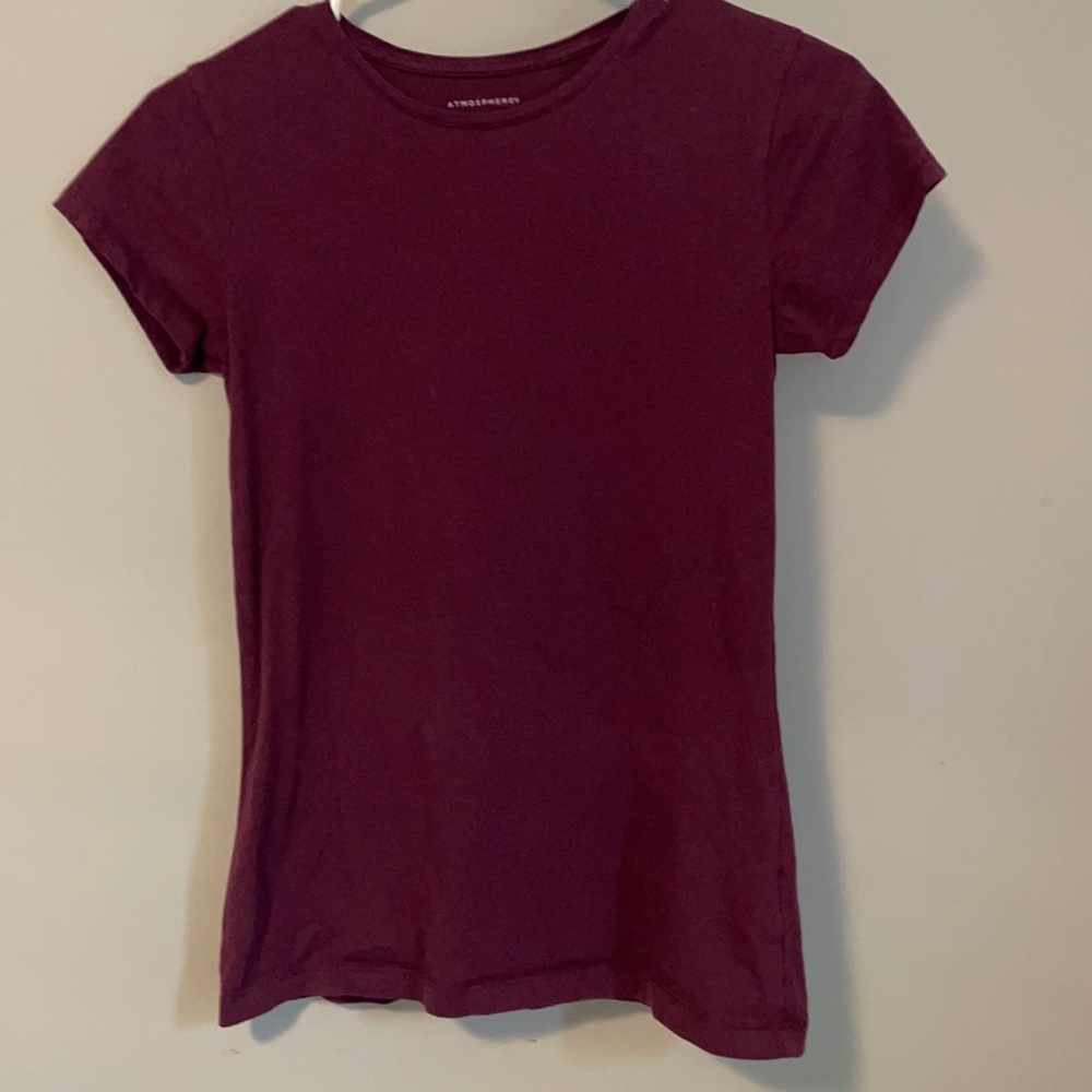 💥🍇Simple Maroon T-Shirt